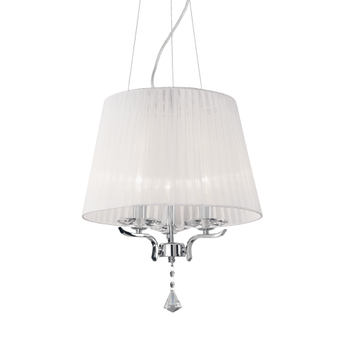 Lampa wisząca PEGASO SP3 BIANCO biała 059235 Ideal lux
