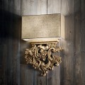Kinkiet PETER AP2 kolor drewna 075211 Ideal lux