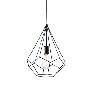 Lampa wisząca AMPOLLA-3 SP1 NERO czarna 148175 Ideal lux