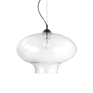 Lampa wisząca BISTRO' SP1 ROUND transparentna 120898 Ideal lux