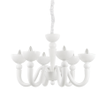 Lampa wisząca BON BON SP6 BIANCO biała 093994 Ideal lux