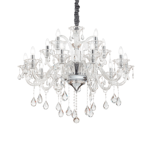 Lampa wisząca / żyrandol COLOSSAL SP15 transparentny 114170 Ideal lux