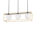 Lampa wisząca LINGOTTO SP3 antyczny mosiądz 198125 Ideal lux