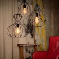 Lampa wisząca AMPOLLA-2 SP1 NERO czarna 148151 Ideal lux