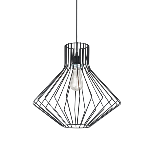 Lampa wisząca AMPOLLA-4 SP1 NERO czarna 167497 Ideal lux