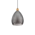 Lampa wisząca BERGEN-1 SP1 przydymiony szary 238746 Ideal lux