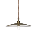 Lampa wisząca CANTINA SP1 BRUNITO antyczny mosiądz 112701 Ideal lux