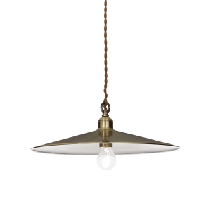 Lampa wisząca CANTINA SP1 BRUNITO antyczny mosiądz 112701 Ideal lux