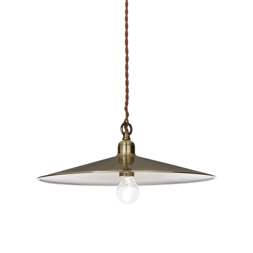 Lampa wisząca CANTINA SP1 BRUNITO antyczny mosiądz 112701 Ideal lux