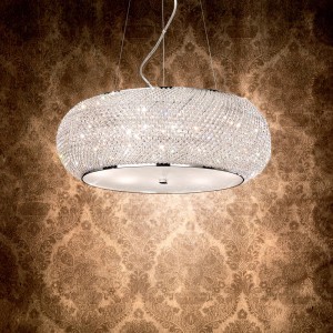 Lampa wisząca PASHA' SP6 CROMO chrom 082158 Ideal lux