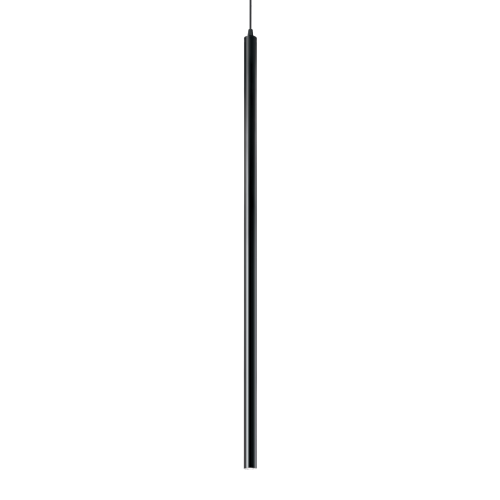 Lampa wisząca ULTRATHIN D100 ROUND NERO czarna 142913 Ideal lux