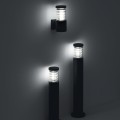 Lampa stojąca zewnętrzna STRONCO PT1 H60 NERO czarna 004730 Ideal lux