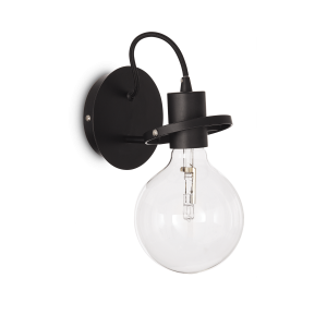 Kinkiet RADIO AP1 NERO czarny 119502 Ideal lux