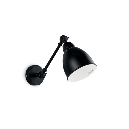 Kinkiet NEWTON AP1 NERO czarny 027852 Ideal lux