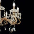 Lampa wisząca NEGRESCO SP10 ORO złota 087771 Ideal lux