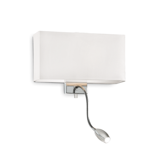 Kinkiet HOTEL AP2 BIANCO biały 035949 Ideal lux