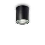 Lampa sufitowa GUN PL1 NERO czarna 122687 Ideal lux