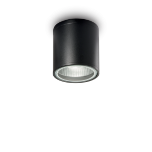 Lampa sufitowa GUN PL1 NERO czarna 122687 Ideal lux