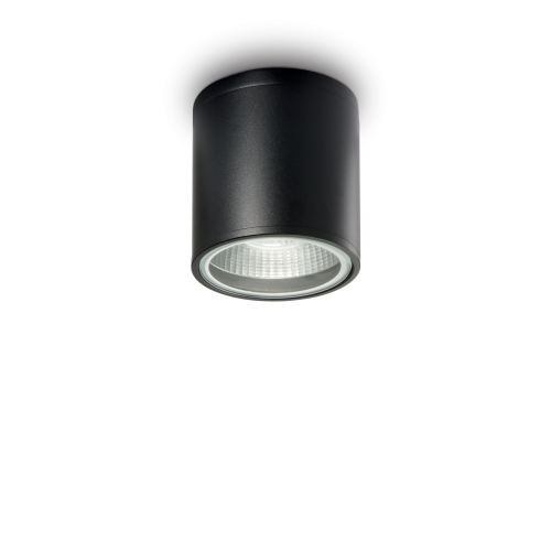 Lampa sufitowa GUN PL1 NERO czarna 122687 Ideal lux