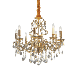 Lampa wisząca GIOCONDA SP8 ORO złota 060514 Ideal lux
