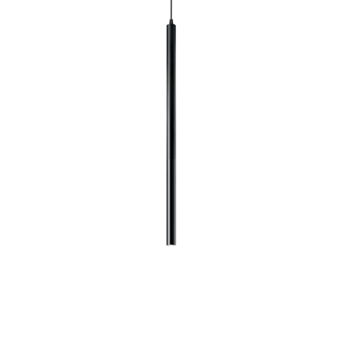 Lampa wisząca ULTRATHIN D040 ROUND NERO czarna 156699 Ideal lux