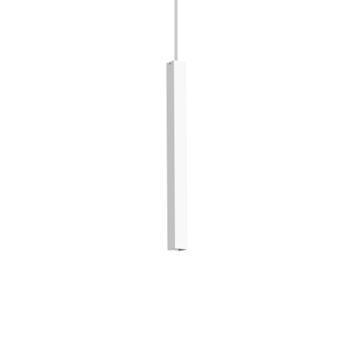 Lampa wisząca ULTRATHIN D040 SQUARE BIANCO biała 194189 Ideal lux