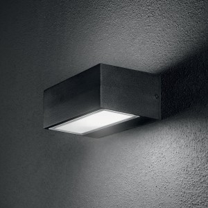 Kinkiet TWIN AP1 BIG NERO czarny 115375 Ideal lux