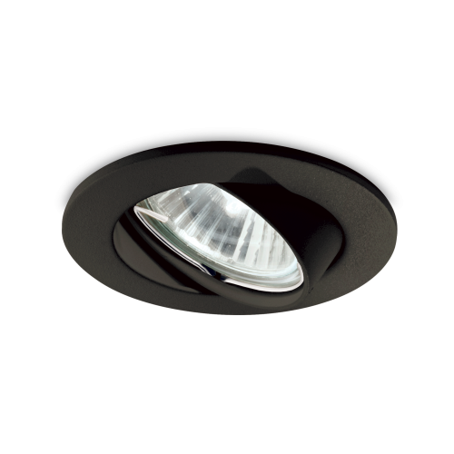 Lampa wpuszczana SWING NERO czarna 243825 kpl. 3szt Ideal lux