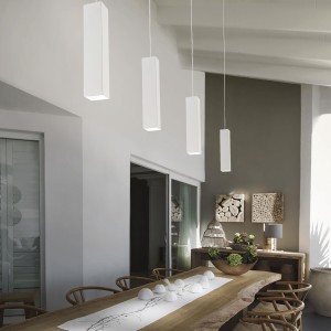 Lampa wisząca SKY SP1 BIANCO biała 126906 Ideal lux