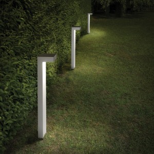 Lampa stojąca zewnętrzna SIRIO PT2 BIG BIANCO biała 115085 Ideal lux