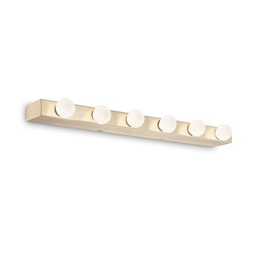 Kinkiet PRIVE' AP6 OTTONE mosiądz 179681 Ideal lux