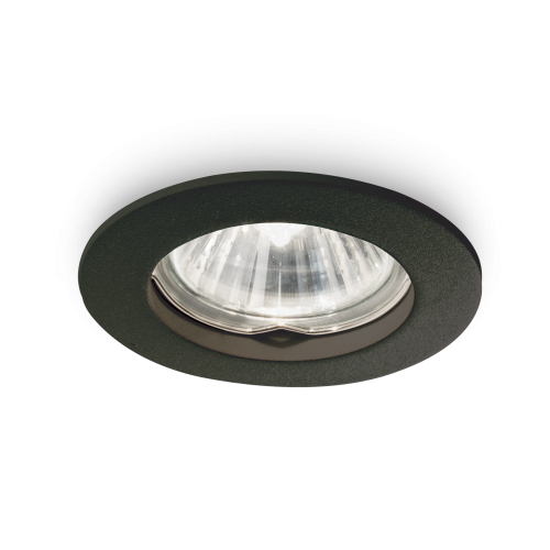 Lampa wpuszczana JAZZ NERO czarna komplet 3 szt 243818 Ideal lux