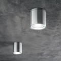 Lampa sufitowa GUN PL1 ALUMINIUM czarna 092324 Ideal lux