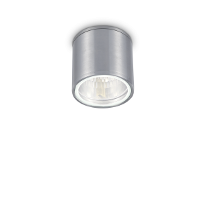 Lampa sufitowa GUN PL1 ALUMINIUM czarna 092324 Ideal lux