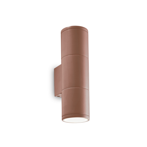Kinkiet zewnętrzny GUN AP2 SMALL COFFEE kawowa 163635 Ideal lux