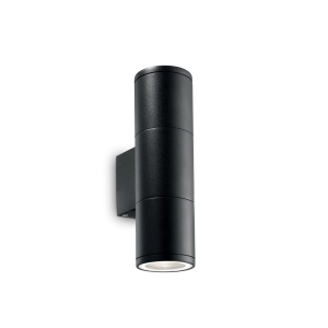 Kinkiet zewnętrzny GUN AP2 SMALL NERO czarny 100395 Ideal lux