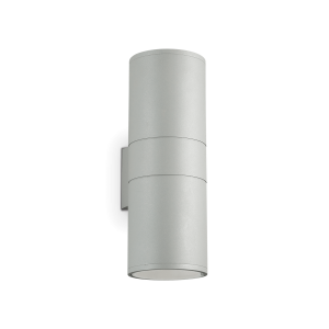 Kinkiet zewnętrzny GUN AP2 BIG GRIGIO szary 163604 Ideal lux