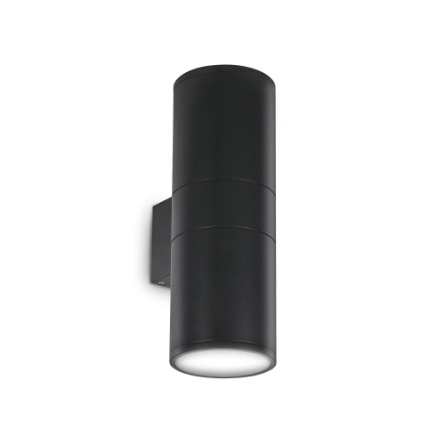 Kinkiet zewnętrzny GUN AP2 BIG NERO czarny 092317 Ideal lux