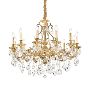 Lampa wisząca GIOCONDA SP12 ORO złota 164960 Ideal lux
