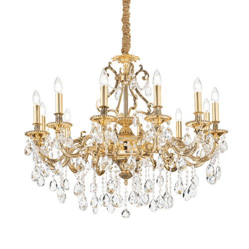Lampa wisząca GIOCONDA SP12 ORO złota 164960 Ideal lux