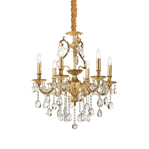 Lampa wisząca GIOCONDA SP6 ORO złota 060507 Ideal lux