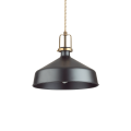 Lampa wisząca ERIS-1 SP1 NERO czarna 249056 Ideal lux