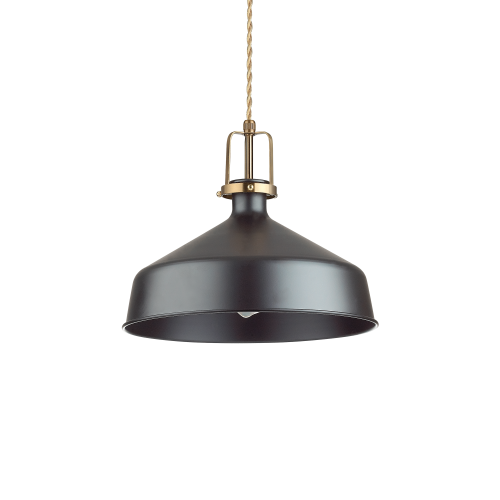 Lampa wisząca ERIS-1 SP1 NERO czarna 249056 Ideal lux