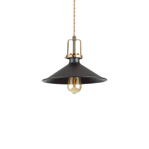 Lampa wisząca ERIS-3 SP1 NERO czarna 249070 Ideal lux