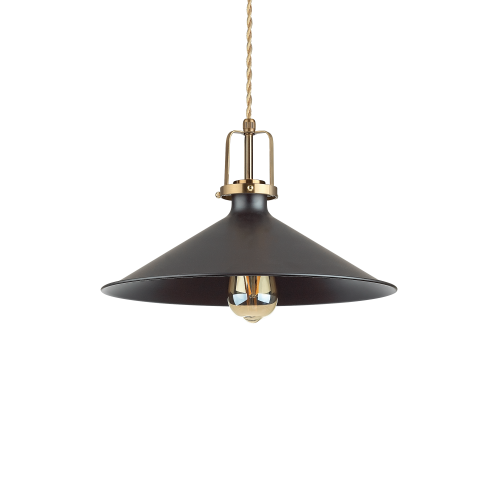 Lampa wisząca ERIS-4 SP1 NERO czarna 249087 Ideal lux