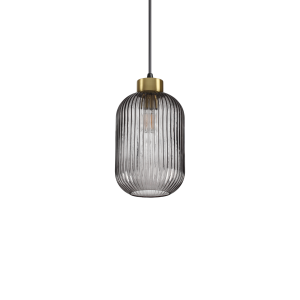 Lampa wisząca MINT-1 SP1 FUME' przydymione szkło 237442 Ideal lux