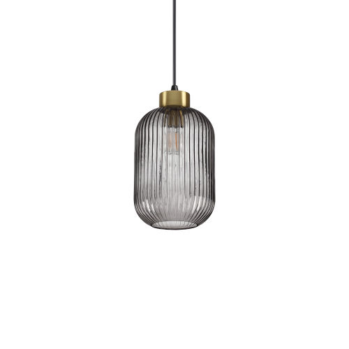 Lampa wisząca MINT-1 SP1 FUME' przydymione szkło 237442 Ideal lux
