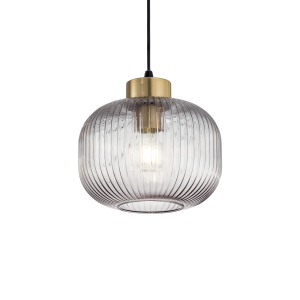 Lampa wisząca MINT-2 SP1 FUME' przydymione szkło 237398 Ideal lux