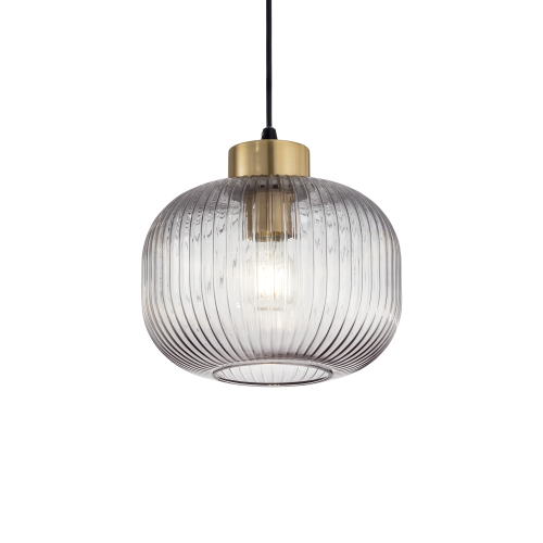 Lampa wisząca MINT-2 SP1 FUME' przydymione szkło 237398 Ideal lux