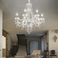 Lampa wisząca AMADEUS SP8 transparentna 168777 Ideal lux